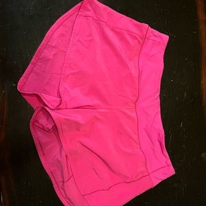 Lululemon 4” speed up shorts